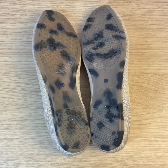 Rothy's Women's Beige and Blue Flats Woman’s 8.5 - Picture 6 of 6